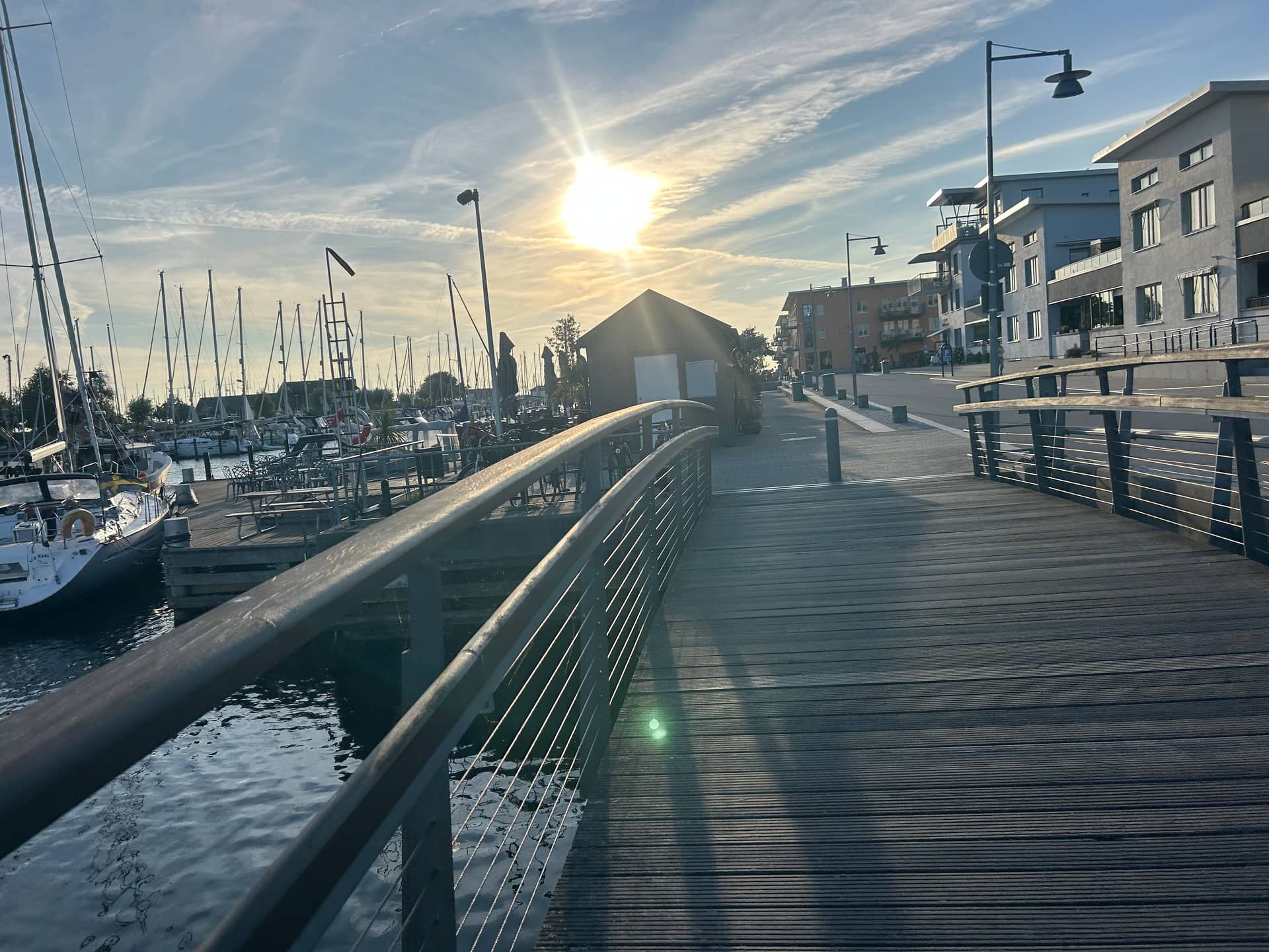 The colleague is on site in Sweden