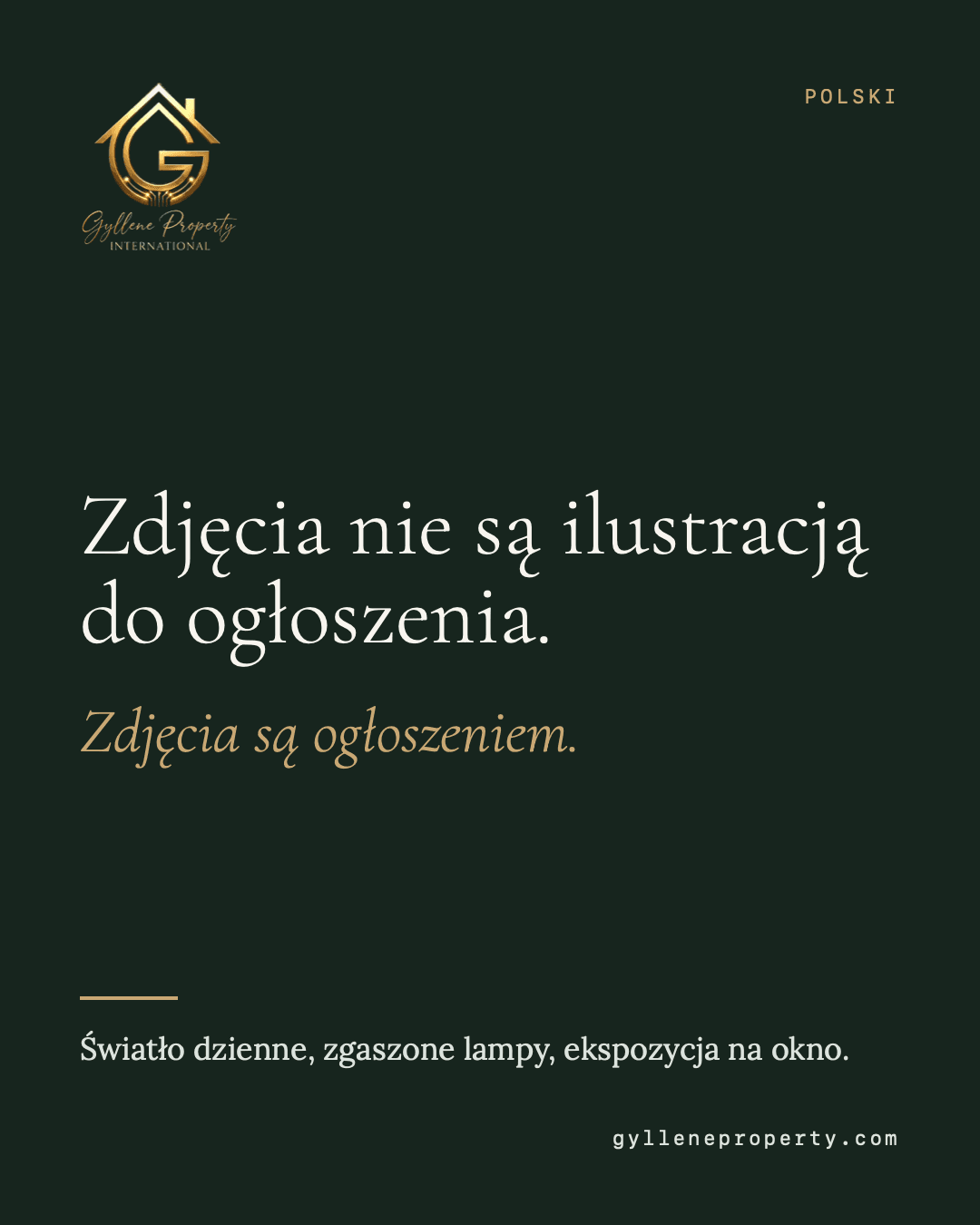 Zdjęcia decydują, zanim ktokolwiek wejdzie do środka. Kupujący ogląda ofertę przez kilka sekund. Jeśli pierwsze zdjęcie nie zatrzyma, nie będzie drugiego. Fotografuj w porze, gdy światło wpada do wnętrza. Uprzątnij blaty. Otwórz zasłony. To nie kosztuje nic, a zmienia wszystko. Działamy w Skåne — Höllviken, Vellinge, Falsterbo i Malmö.