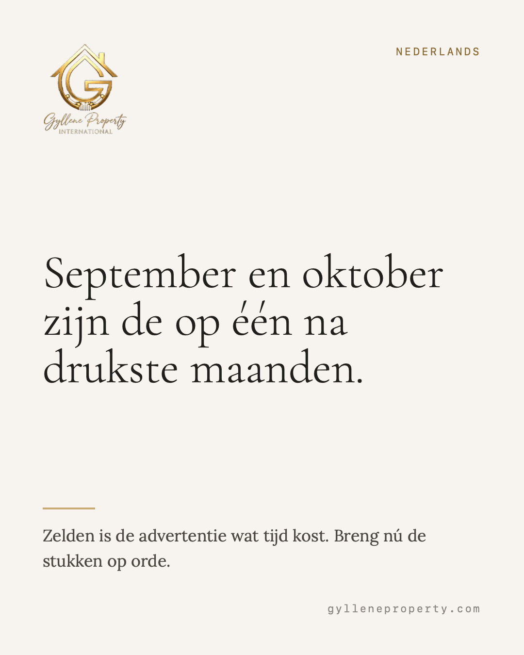 Het najaar is geen laagseizoen. Het is het seizoen. In september kijken de mensen die echt willen verhuizen. In de midzomerweek kijkt iedereen, maar bijna niemand koopt. Minder bezoekers per bezichtiging, meer serieuze bieders. Dat is precies wat een verkoper nodig heeft. Wij werken in Skåne — Höllviken, Vellinge, Falsterbo en Malmö.